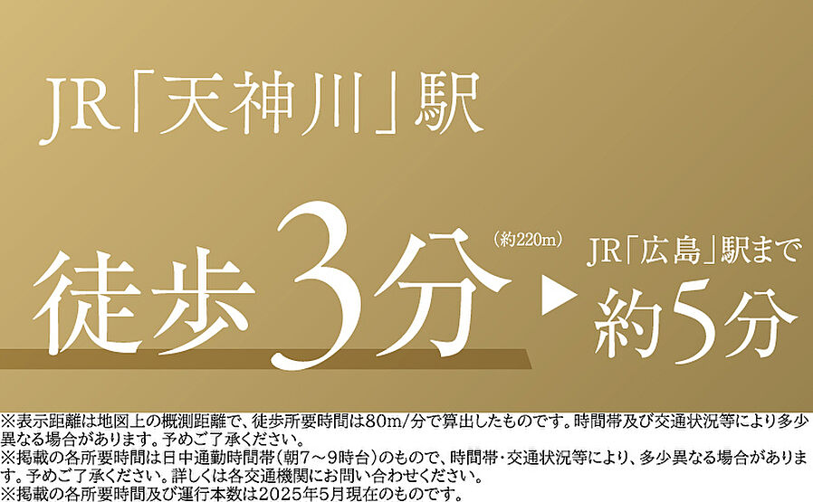 ヴェルディ・ステーションタワー天神川：交通図