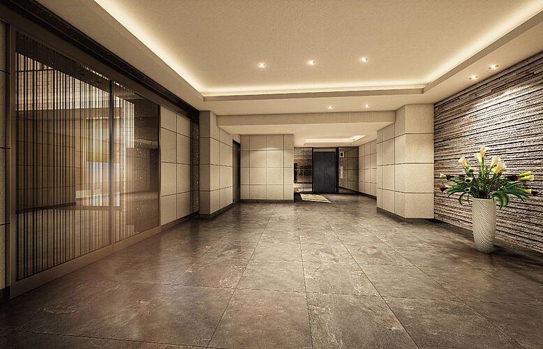 ヴェルディ・ザ・タワー広島Sta. エントランスホール完成予想図