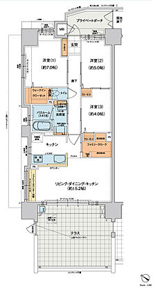 ヴェルディ蔵王公園 間取り A1
