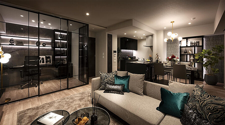 ル・シェモア鴨江III リビング・ダイニング