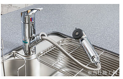 浄水器付ハンドシャワー混合水栓