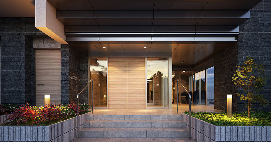 リフローレ岡崎駅 SOUTH エントランス完成予想図