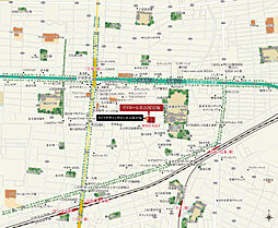 リフローレ名古屋岩塚EAST/WEST モデルルーム案内図
