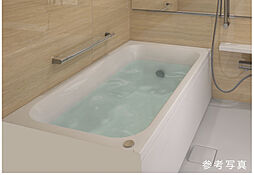 [ECO浴槽リーリエ] 長時間経っても冷めにくい、保温効果の高い断熱構造で遅い帰宅などでも安心です。