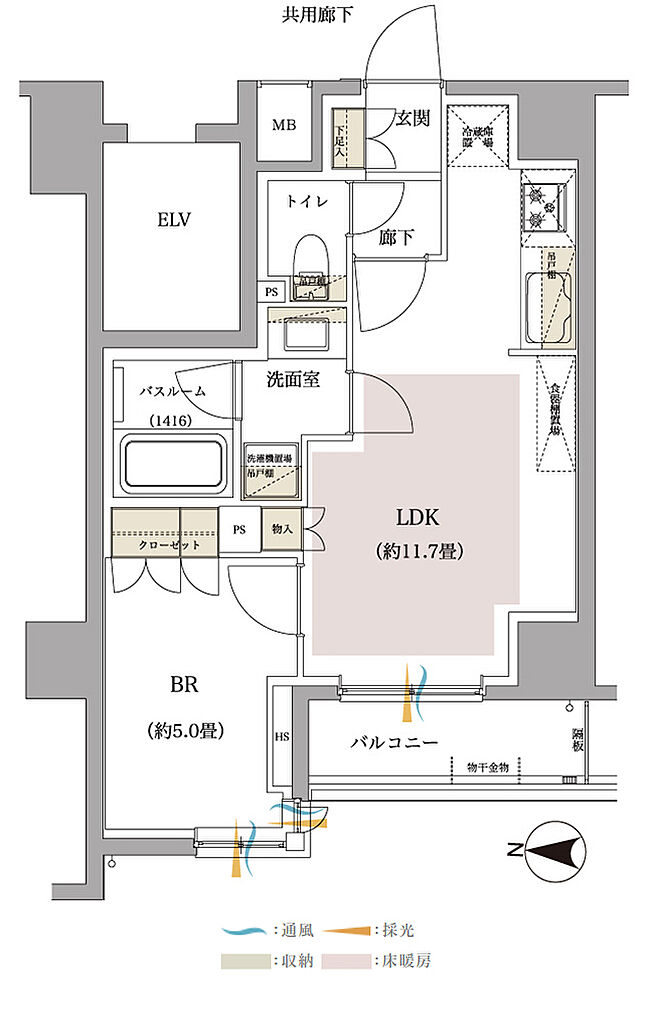 イノバス大泉学園 間取り B