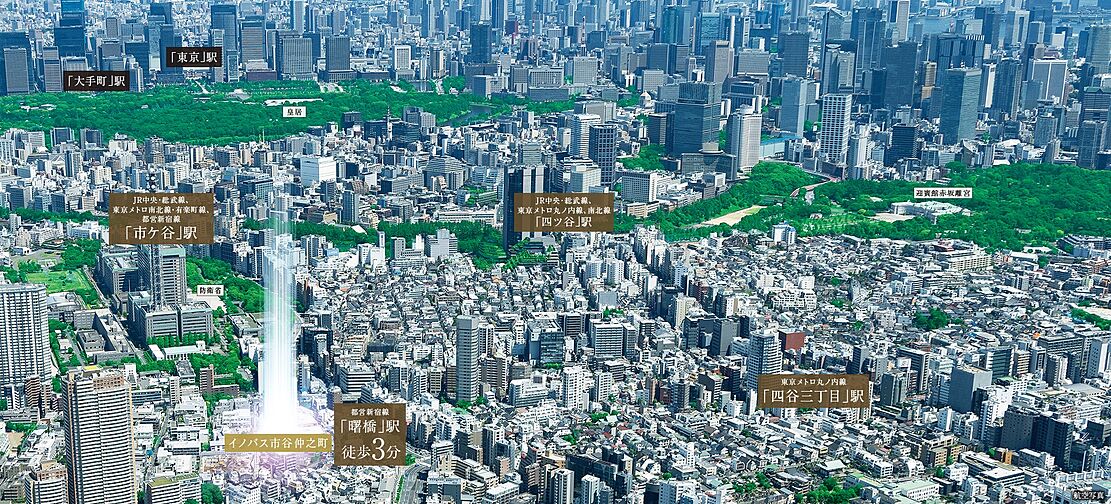 イノバス市谷仲之町 外観