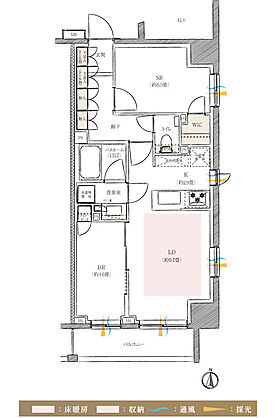 イノバス錦糸町 間取り C1
