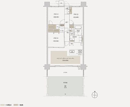 グランザ千種茶屋ヶ坂 間取り Bg