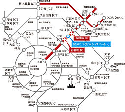 リナージュつくばみらい アクセス図