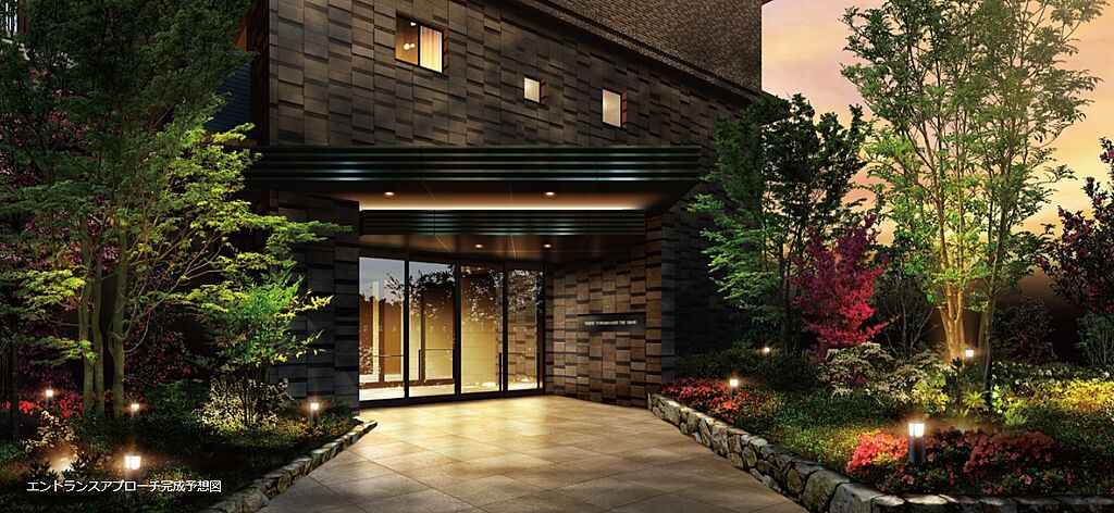 ヴェリテ富田林ザ・グラン エントランスアプローチ完成予想図