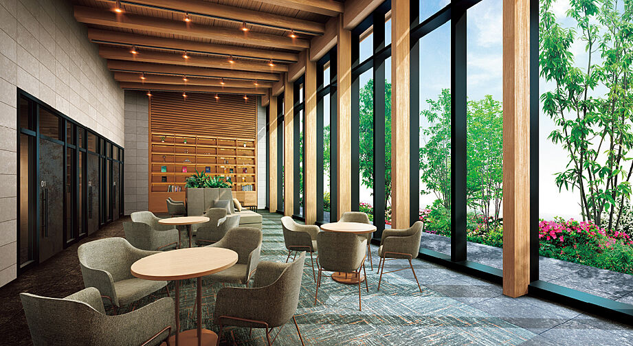 ヴェリテ金剛ルネ クロスサイト 共用部