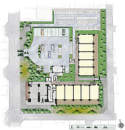 シーンズ関目高殿スクエアガーデン 共用部