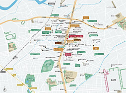 グランドオーク帯山 現地案内図