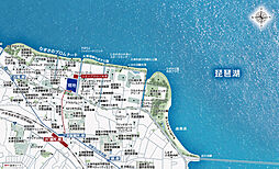 シエリアシティ大津におの浜 現地案内図