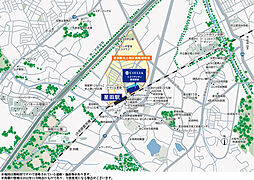 シエリアシティ星田駅前＜イーストスクエア＞ 現地案内図