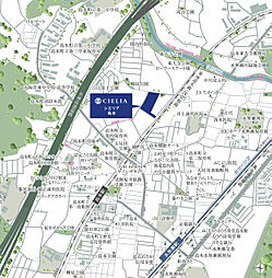 シエリア島本 現地案内図
