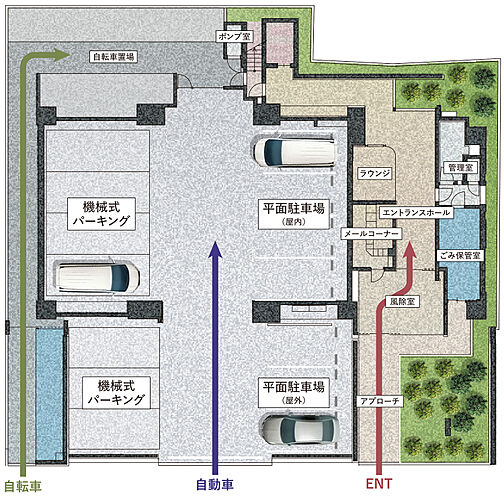 シエリア久屋大通公園 共用部