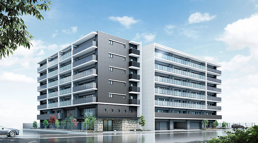 エステムコート伏見丹波橋 外観完成予想図