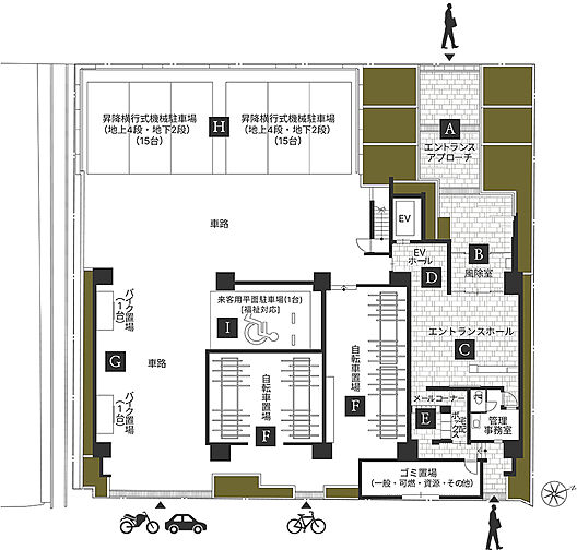 エステムコート三田 ザ・クラブハウス 共用部