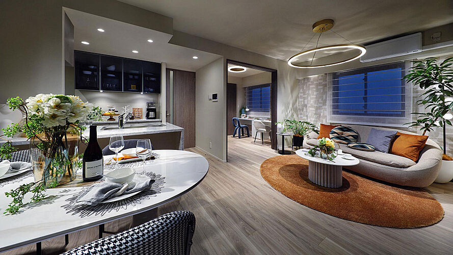 クレヴィア横浜沢渡 リビング・ダイニング