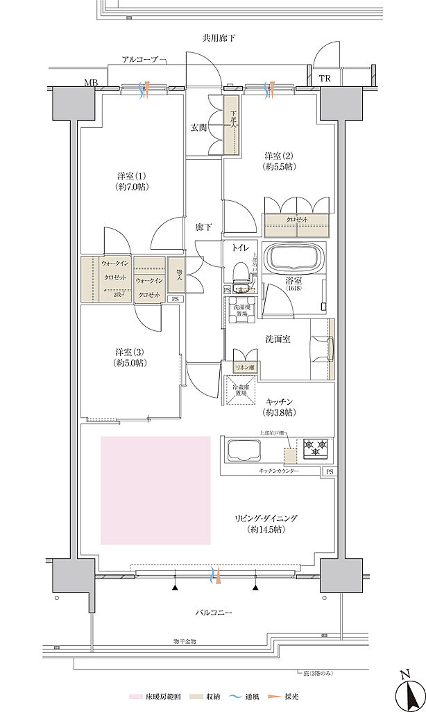 クレヴィアシティ神戸舞子駅前 間取り CD