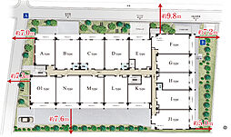 クレヴィア新川崎 共用部
