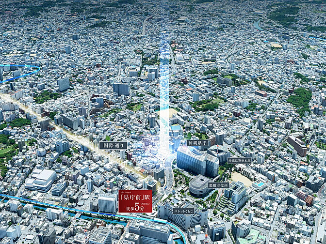 ワイズエステムコートThe Okinawa 県庁前 外観