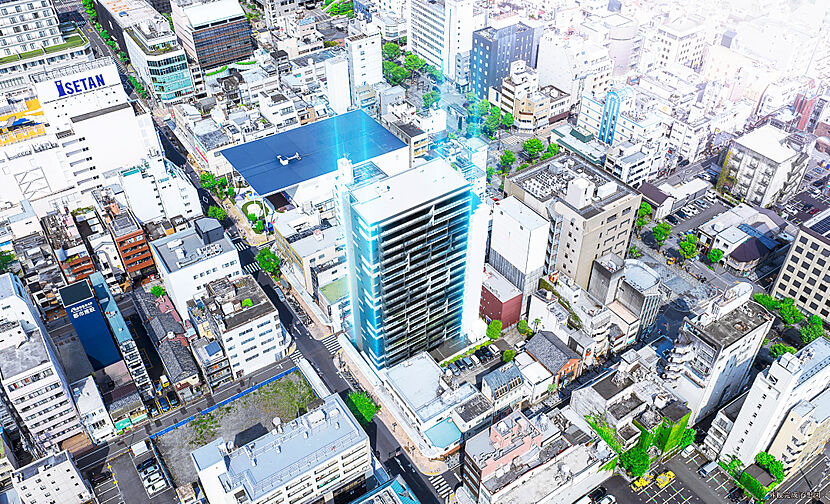 エンブルセブンスタワー 外観