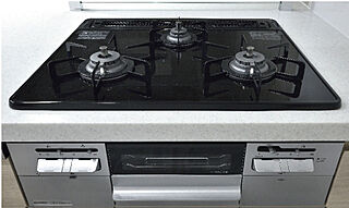 シティホーム札幌ステーションスクエア 無水両面焼グリル付きビルトインコンロ