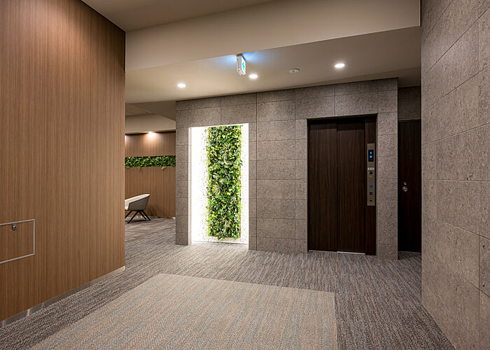 シティホーム札幌ステーションスクエア エントランスホール（2024年3月撮影）