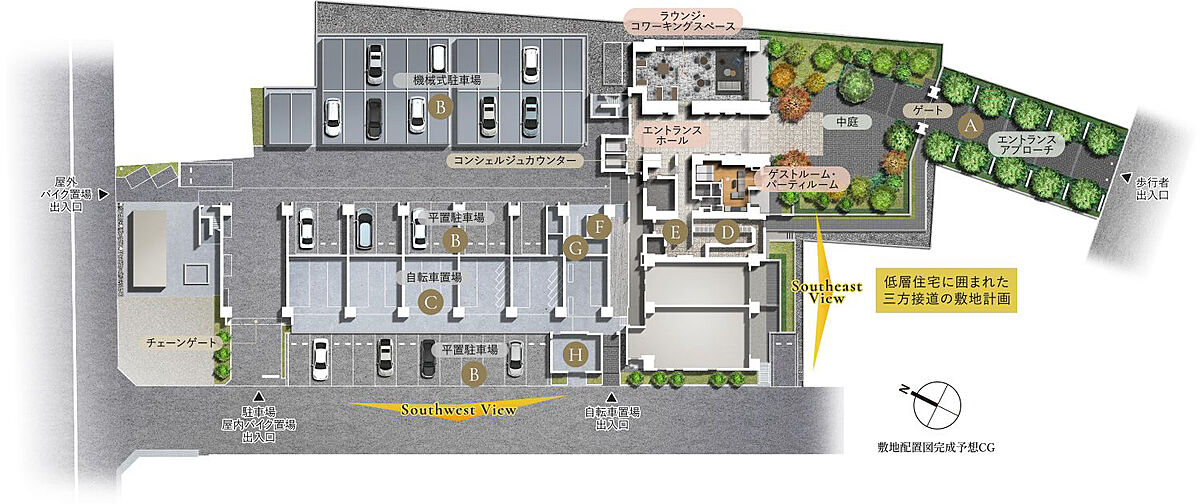豊橋駅前MID GATE プロジェクト 共用部