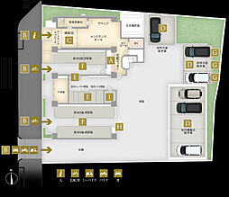 プレサンス ロジェ 庄内通駅前 共用部