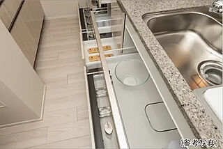 プレサンス ロジェ 甲子園口メゾニア スライド式収納