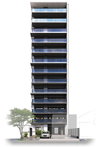 プレサンス ロジェ 藤が丘駅前 外観完成予想図