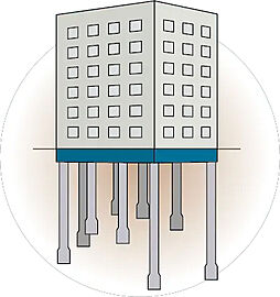 プレサンス グラン 橦木町 杭基礎