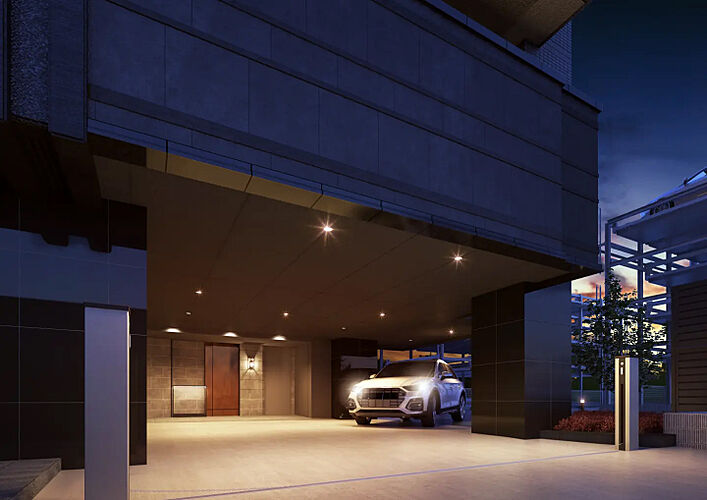 プレサンス グラン 橦木町 サブエントランス完成予想図