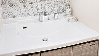 プレサンス ロジェ 長居公園リーフォリア ボウル一体型洗面カウンター