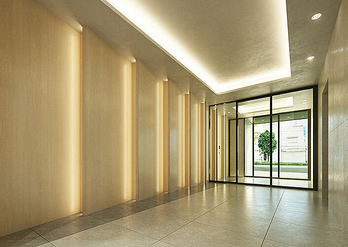 プレサンス レイズ 四天王寺 ターミナルリンク エントランス完成予想図