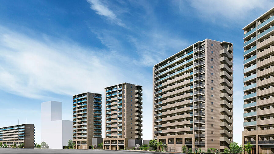 プレサンス ロジェ 京橋 GREEN YARD 外観