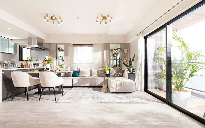 CHIBA STORIES PROJECT・センチュリー本千葉 リビング・ダイニング