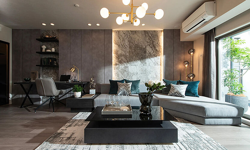 ラシュレ枚方 リビング・ダイニング