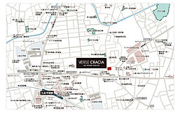 ヴァースクレイシアIDZ大泉学園 現地案内図
