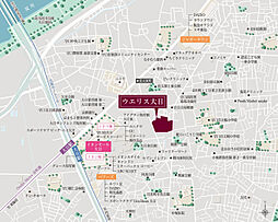 ウエリス大日 現地案内図