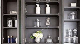 オープンレジデンシア平針 鏡裏収納付き三面鏡