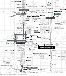 オープンレジデンシア栄 現地案内図