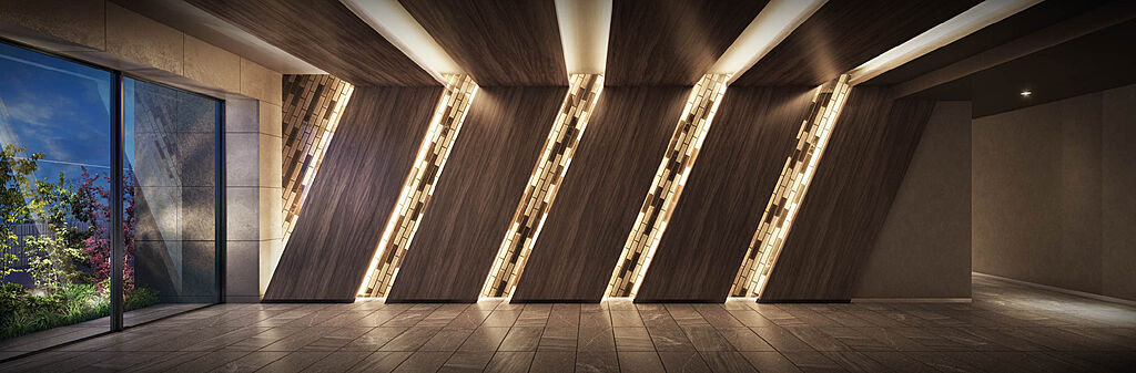 イノバス名駅クロス エントランスホール完成予想CG