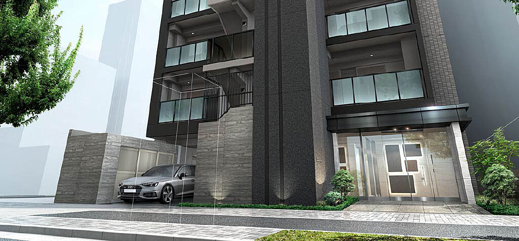 イノバス新瑞橋フロント エントランス完成予想CG