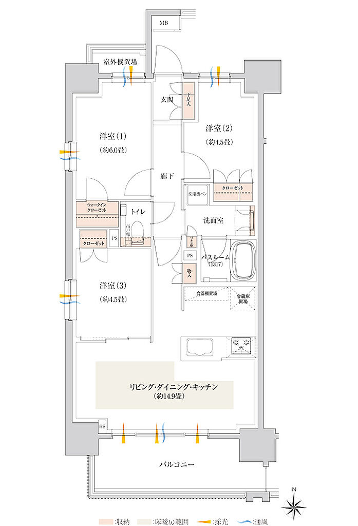 イノバス赤池 間取り A