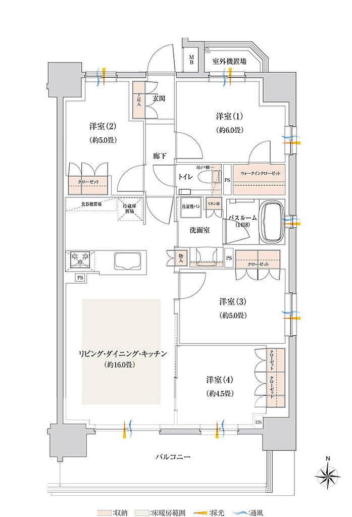 イノバス赤池 間取り C