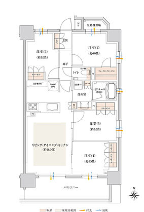 イノバス赤池 間取り C